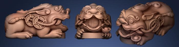 3D model Lion bali (STL)